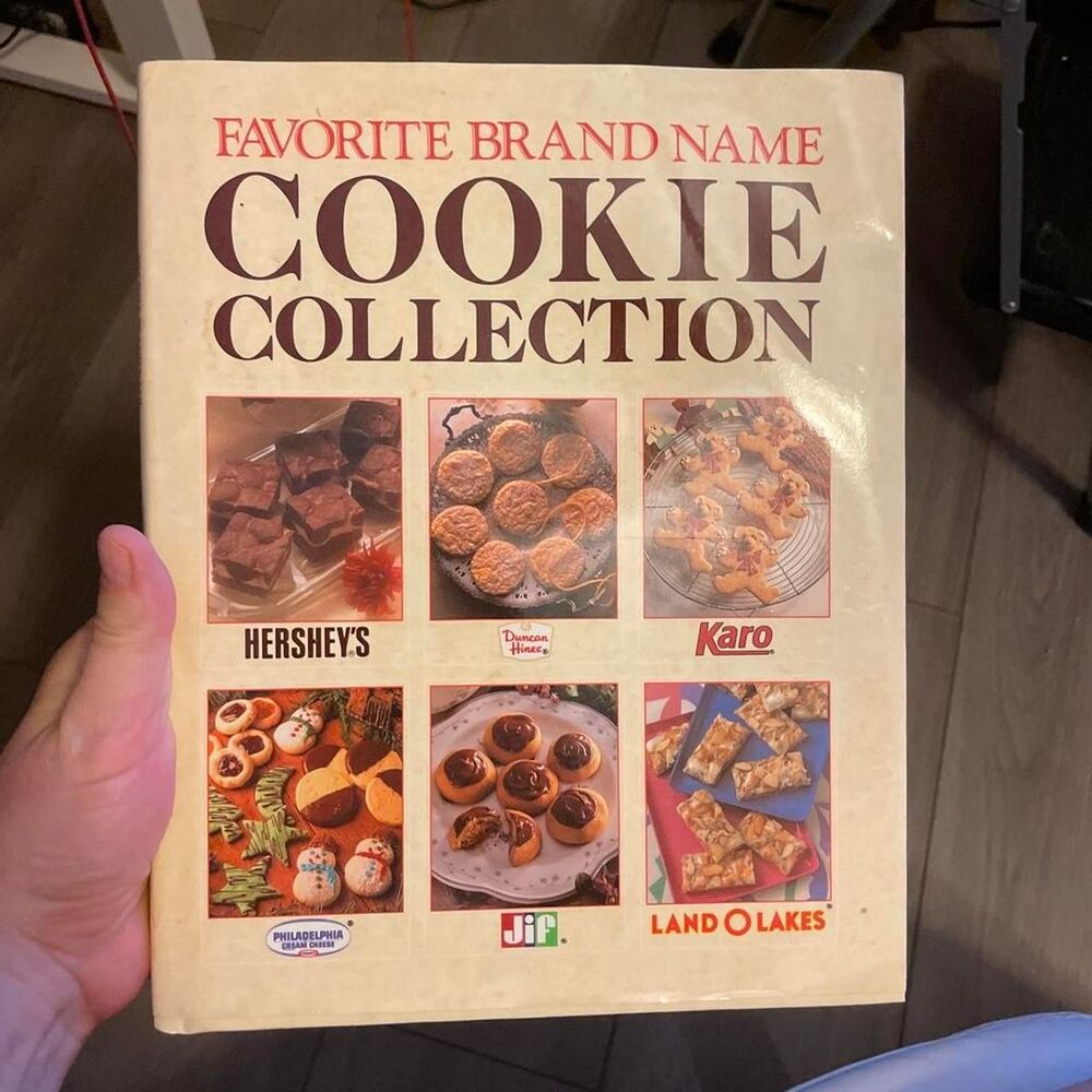 Favorite Brand Name Cookie Collection book with recipes for Hershey's, Jif, Land